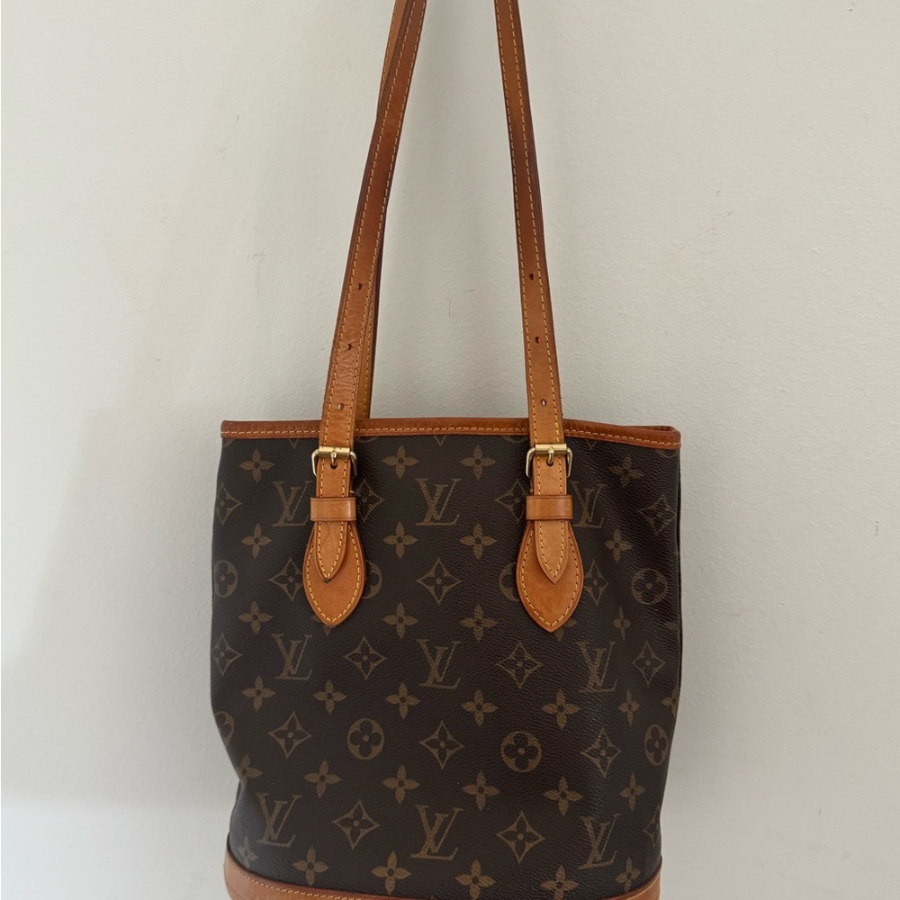 Louis Vuitton Brown Monogram Bucket Bag - Picture 4 of 7